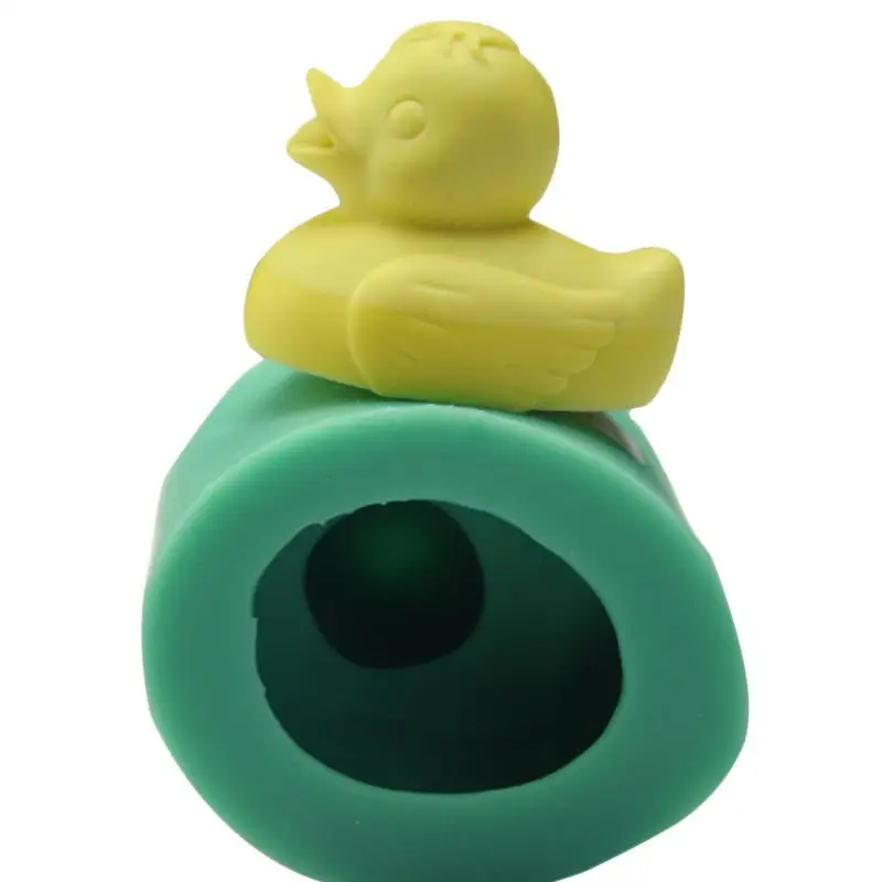 3D Duck Shape Silicone Mold Cake Fondant Soap Candle Mould Dining Bar
