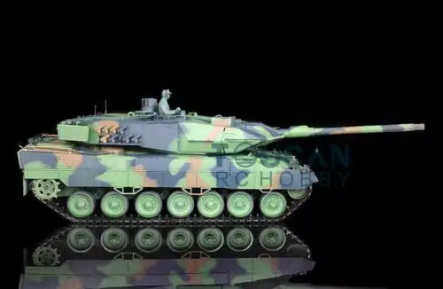 

2.4Ghz Henglong 1/16 Scale 6.0 version infrared combat Plastic Ver Leopard2A6 RTR RC Tank Model 3889 TH12736