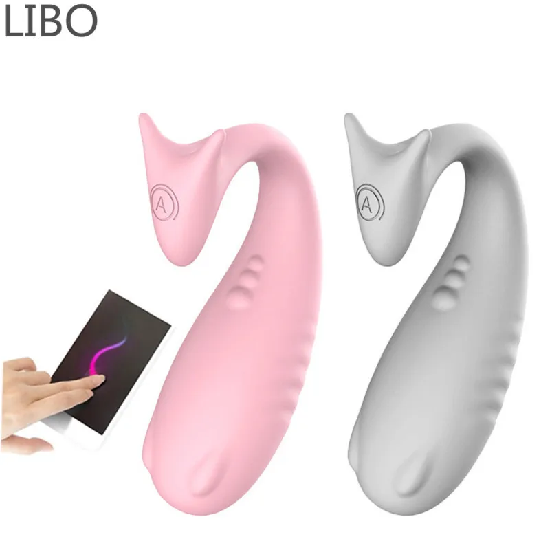 Сексуальный вибратор LIBO APP вибрирующее яйцо монстра Женский Вибратор с