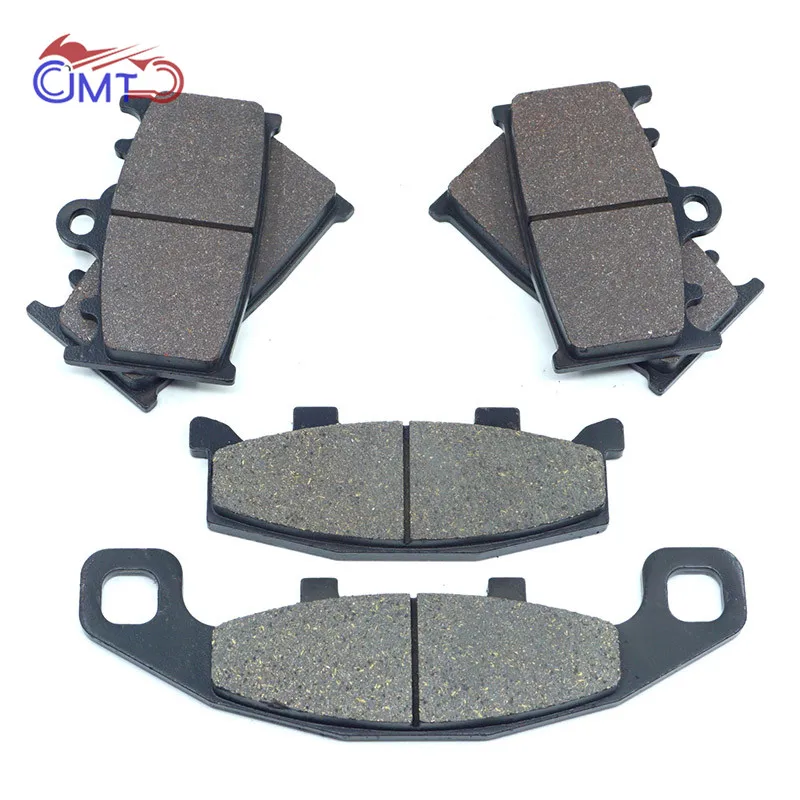 

For Kawasaki Zephyr 1100 ZR1100 1992-1996 1999 2002-2006 ZZR1100 1990-1992 GPZ900R 1990-1993 Front Rear Brake Pads Kit Set