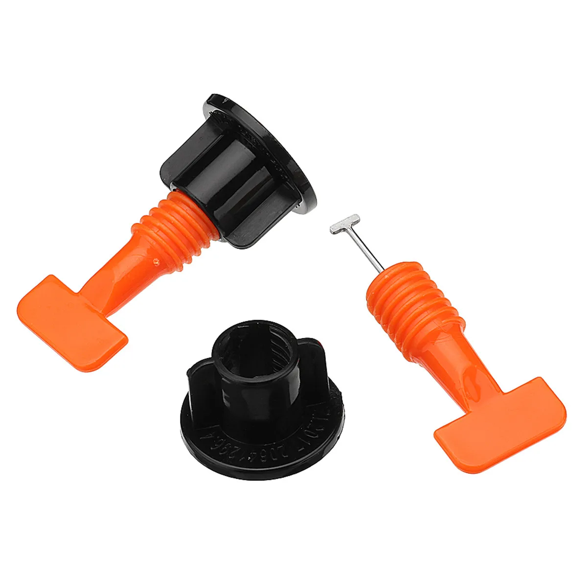 

50PCS/Set Universial Ceramic Tile Leveler Tools Tile Leveling Locator T Leveling System Kits Plastic Tile Spacers Reusable