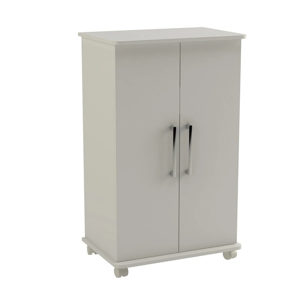 Innovative Catalonia Mobile Show Closet 2.0 with 6 Shelves in White | Дом и сад