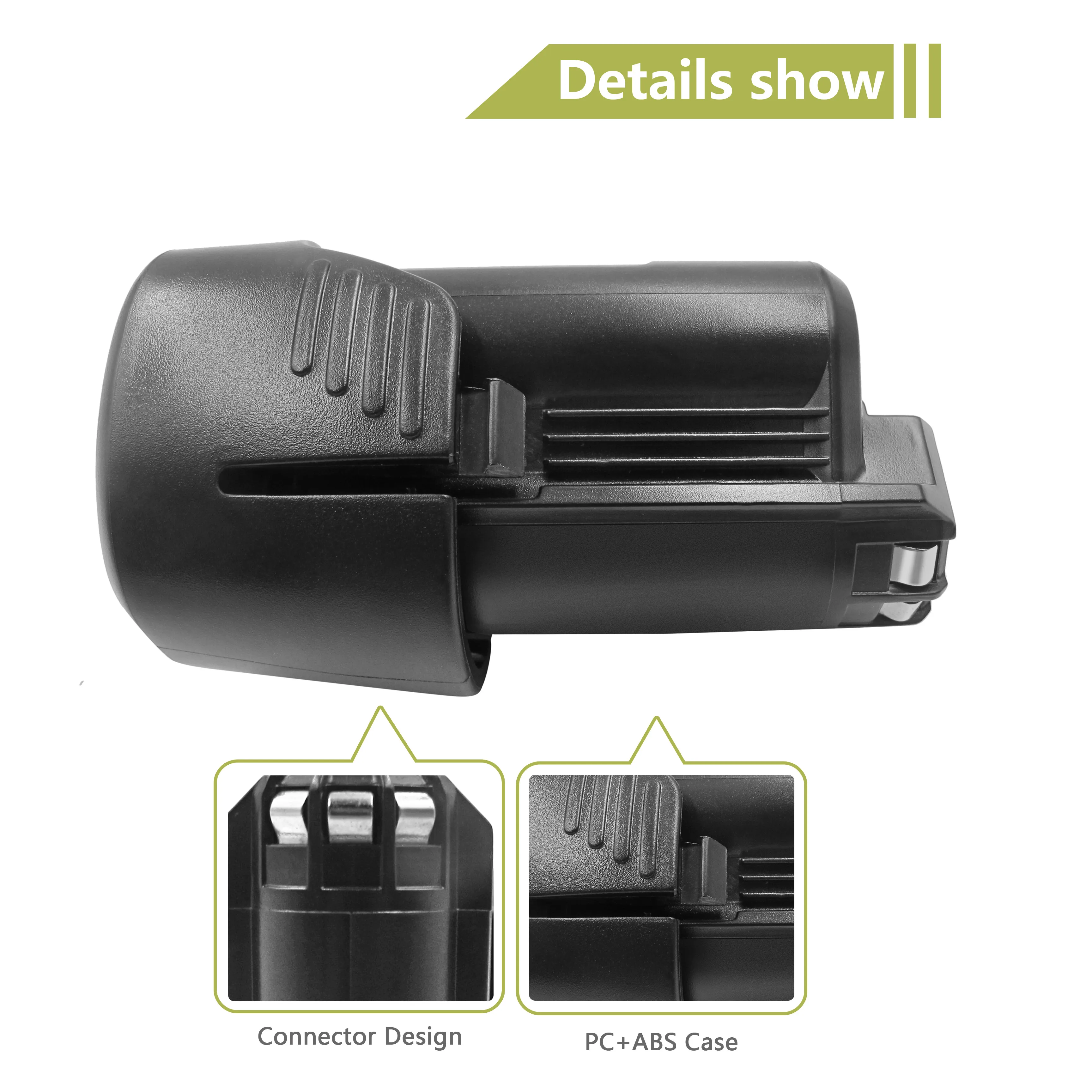 Günstig Bonacell BAT411 Werkzeug Akku Für Bosch 10,8 V 12 V 2000mAh Li Ion Bohrer 2 607 336 013, 2 607 336 014, 2 607 336 333 L50