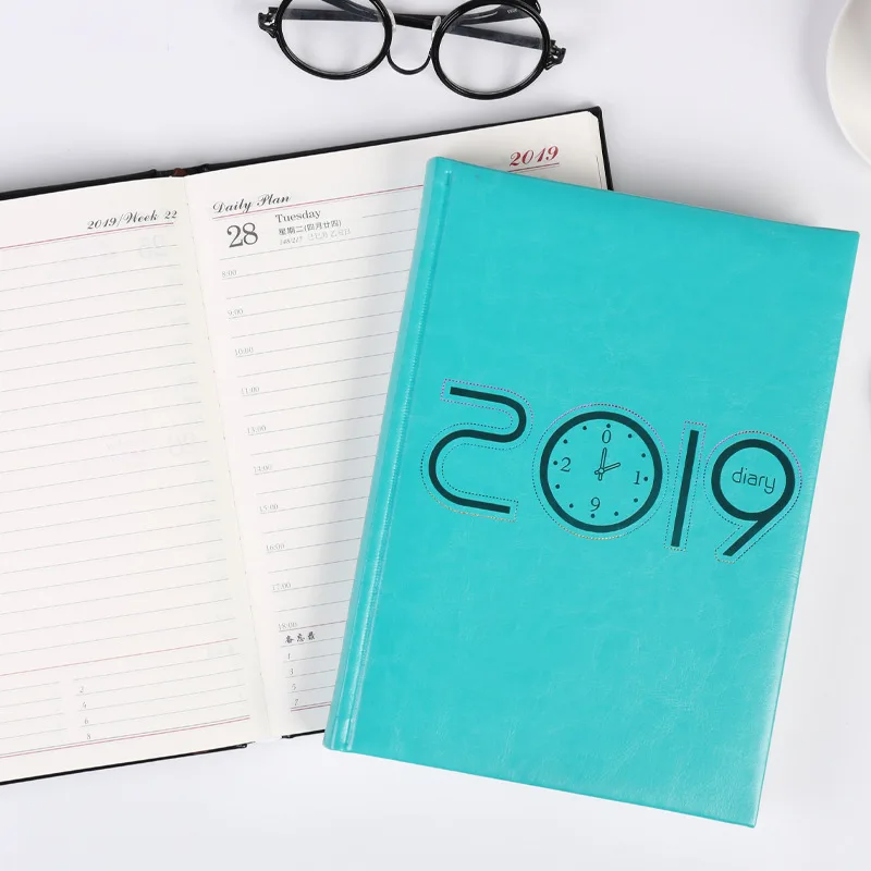 Планировщик мероприятий 2019 дневник Dokibook A5 блокнот органайзер милый Еженедельный