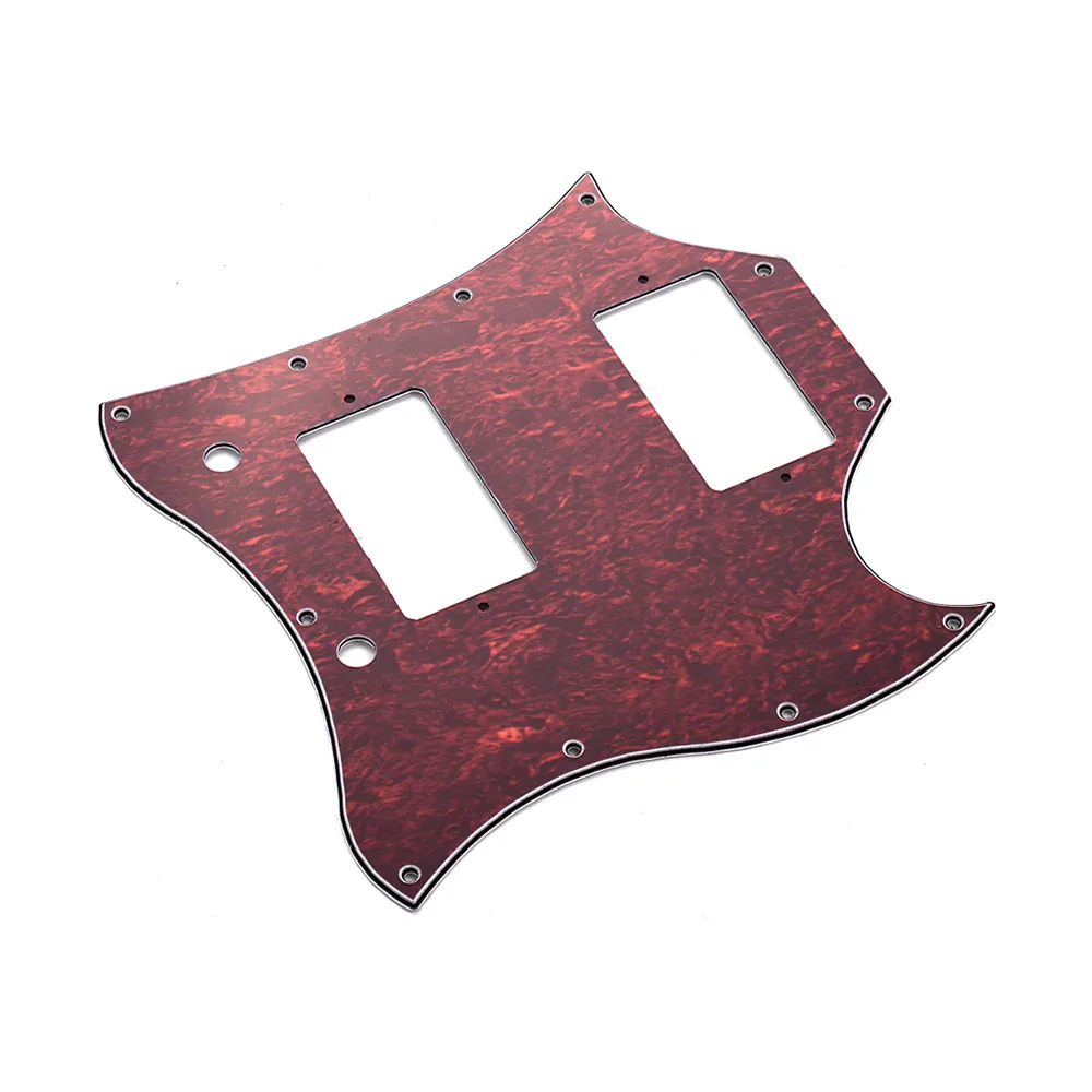 PVC HH Electric Guitar Pickguard Scratch Plate for SG Electric Guitars