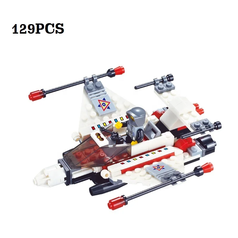 Star Wars 2 in 1  Flying Battle Plane Interstellar Exploration  Building Series Airplane Blocks  Fighter Starwars troopers Ships