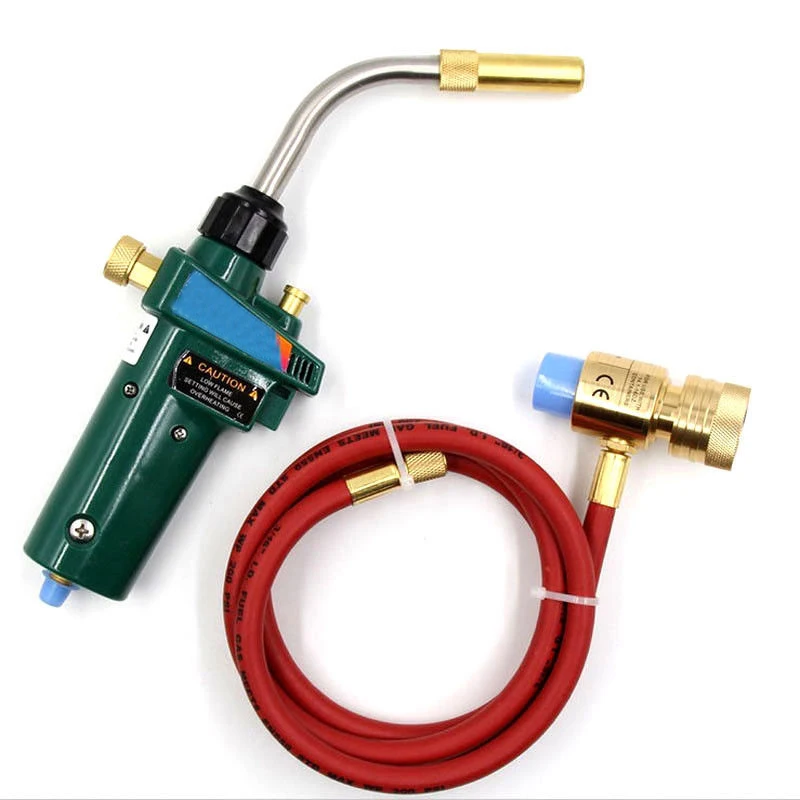

Mapp Gas Self Ignition Plumbing Turbo Torch With Hose Solder Propane Welding