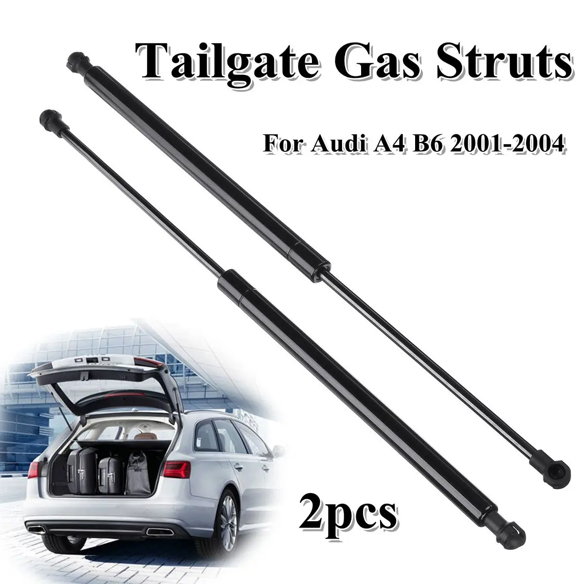 2 x Car Gas Spring Tailgate Strut Holder