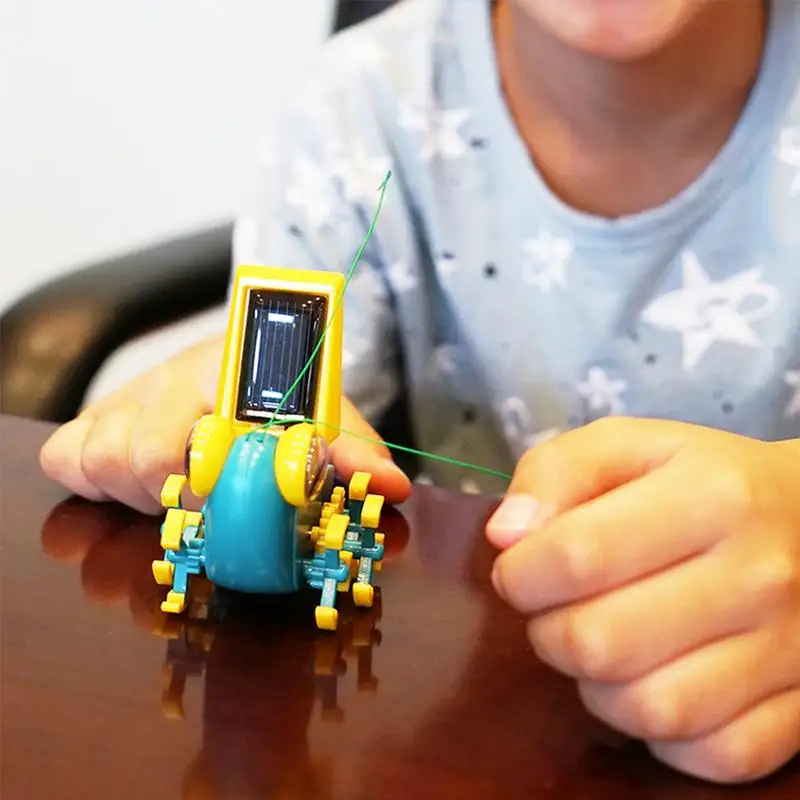 Развивающие игрушки для детей солнечной энергии DIY power Bigeye насекомое игрушечный