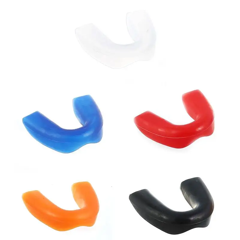 

Single-Faced Football Striker Boxing Transparent Silicone Mouthpieces Boxing Protection Outdoor Sports Tooth Cover Mouthguard