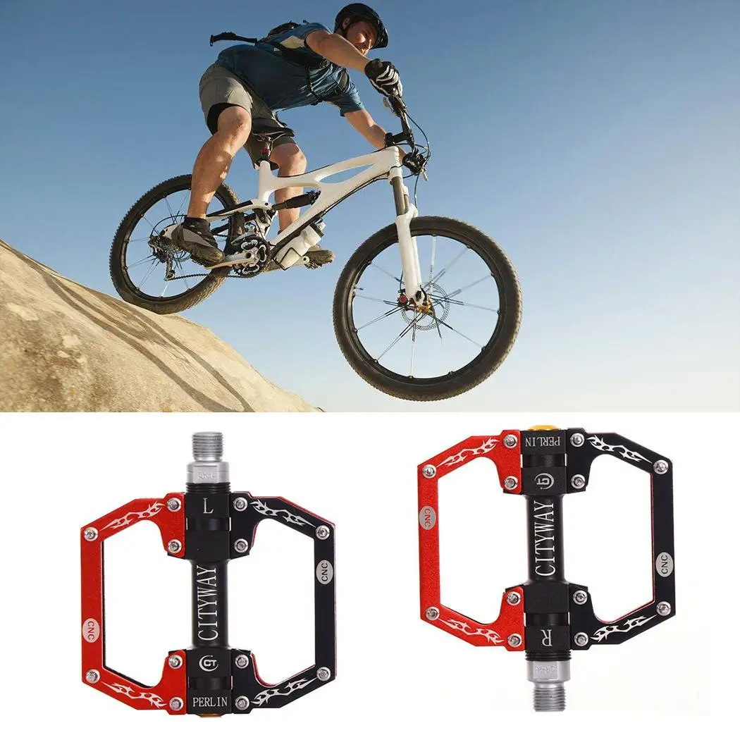 flat black mountain bike