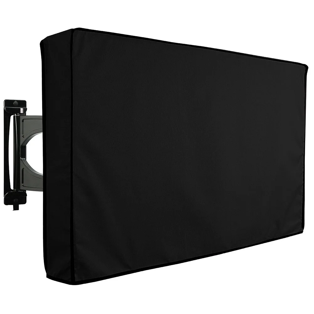 Домашний уличный ТВ-чехол 2"-лучший черный качественный влагостойкий и пыленепроницаемый материал