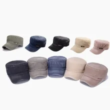 Британские винтажные армейские кепки Snapback 10 цветов хлопок унисекс для мужчин и женщин плоская кепка с буквенным принтом Регулируемая летняя Осенняя Козырьки Шляпы