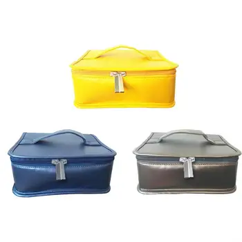 

PU Leather Bag 17 Compartments 5ML 10ML 15ML Essential Oil Bottle Storage Bag Travel Portable Women Perfume Oil Collecting Case