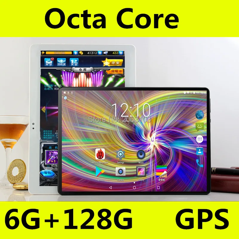 S106 Android 8.0 tablet PC 3G 4G tablet Octa Core Super tablets RAM 6GB ROM 64GB 128GB Bluetooth Wi
