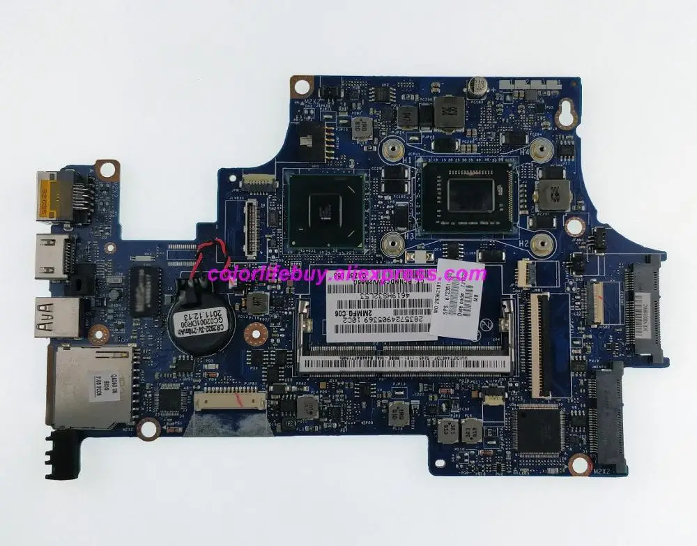

Genuine 672351-001 QAZ61 LA-8044P w I3-2367M CPU Laptop Motherboard Mainboard for HP FOLIO 13 13-1000 Series Notebook PC