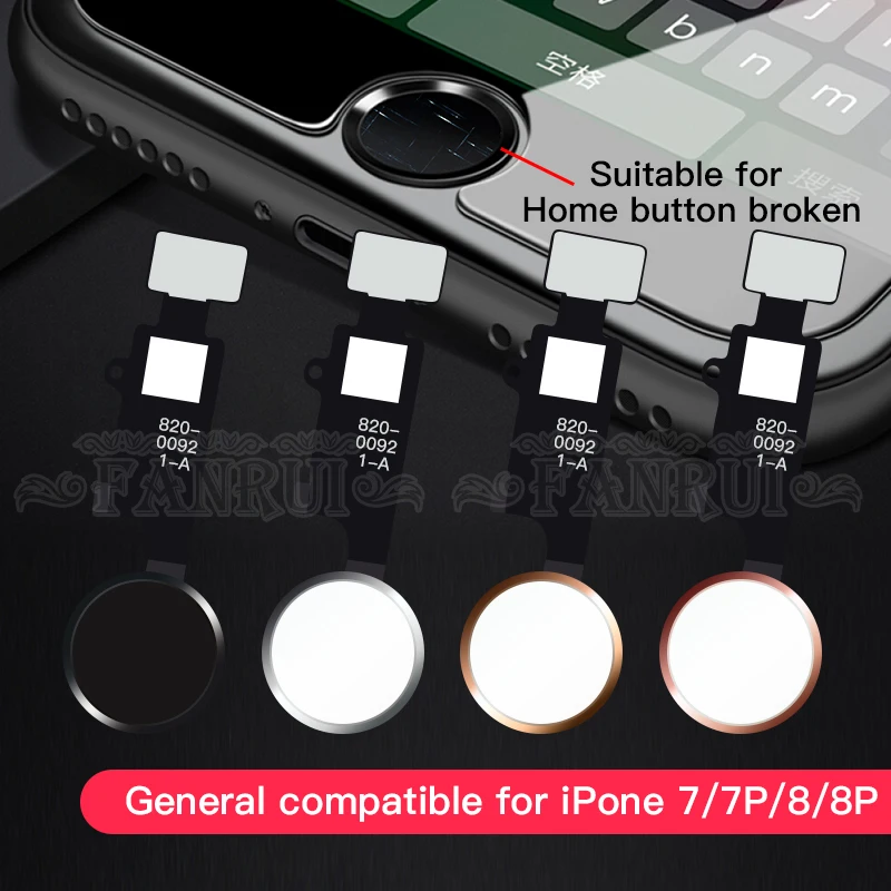Универсальная Кнопка Home Flex для iPhone 7 8 Plus функция возврата решение 4 го поколения