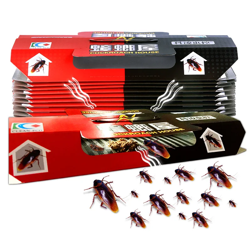 Cockroach House Cockroach Trap Repellent Killing Bait Strong Sticky Catcher Traps Insect Pest Repeller Eco- friendly 10Pcs Cockroach House Cockroach Trap Repellent Killing Bait Strong Sticky Catcher Traps Insect Pest Repeller Eco- friendly 10Pcs