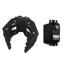 LOBOT Metal RC Robot Arm Gripper Finger With 335 Digital Servo