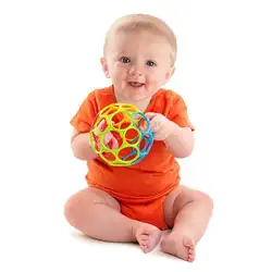 Детские держать погремушка рука захватить мягкая резиновая игрушка мяч безвредны материал младенческой детство раннего образования