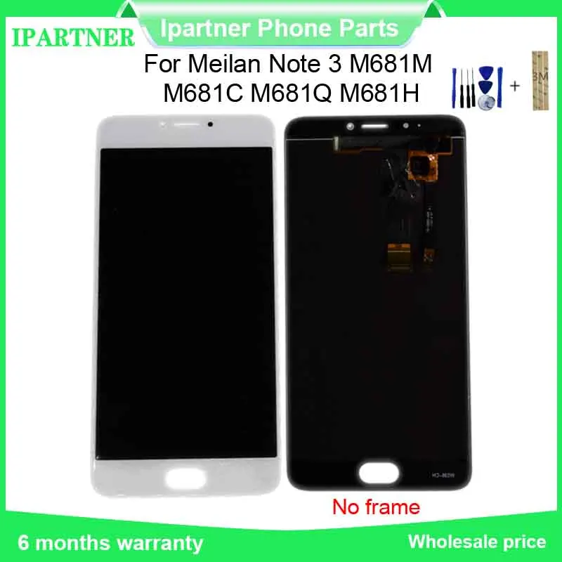

For Meizu M3 Note For Meilan Note 3 M681M M681C M681Q M681H LCD Display Touch Screen Digitizer Assembly Replacement Parts