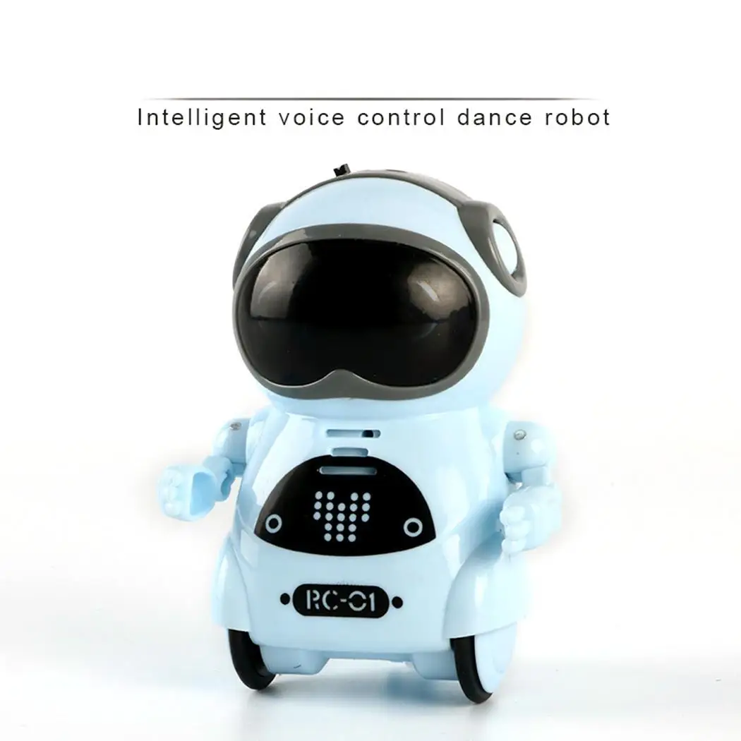 Children Mini Movable humanoid Intelligent Dancing Robot Toy RC Dance Robots Walking Speaking Early Education Toy