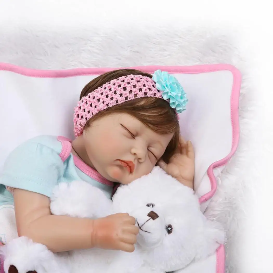 Детские мягкие силиконовые реалистичные с одеждой Reborn от 2 до 4 лет куклы