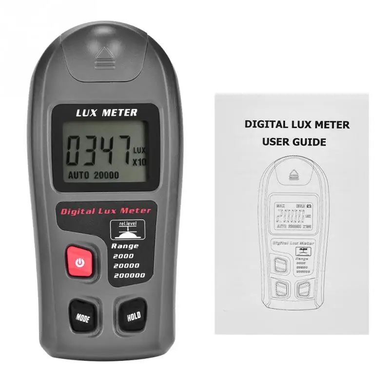 

MT-30 Digital meter LCD Display Light Meter Environmental Testing Illuminometer For Factory School And So On High Quality