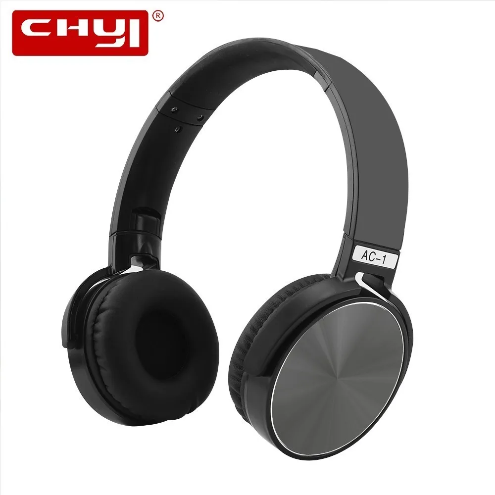 

CHYI Bluetooth Wireless Headphones With Microphone Stereo Gaming Headset Handsfree Adjustable Earphones For Xiaomi Mobile Phone