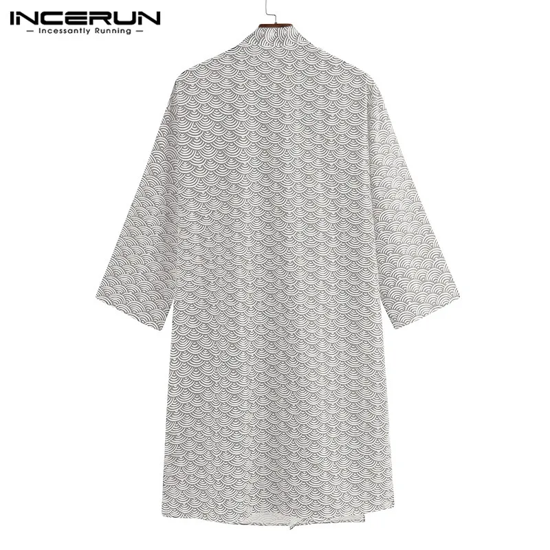 Мужской халат Пижамы Harujuku кимоно халат мужской банный халат Япония стиль шезлонг одежда для сна купальный костюм халат одежда для сна