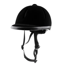 Velvet+ ABS Plasic Kids Horse Riding Helmet Velvet Equestrian Rider Safety Head Hat 48-54cm Velvet+ ABS Plasic Kids Horse Riding Helmet Velvet Equestrian Rider Safety Head Hat 48-54cm