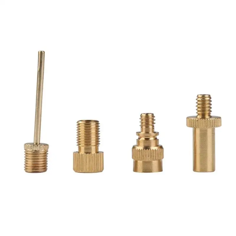 4pcs Air Pump Bicycle Bike Valve Type Adaptor Converter Bicycle