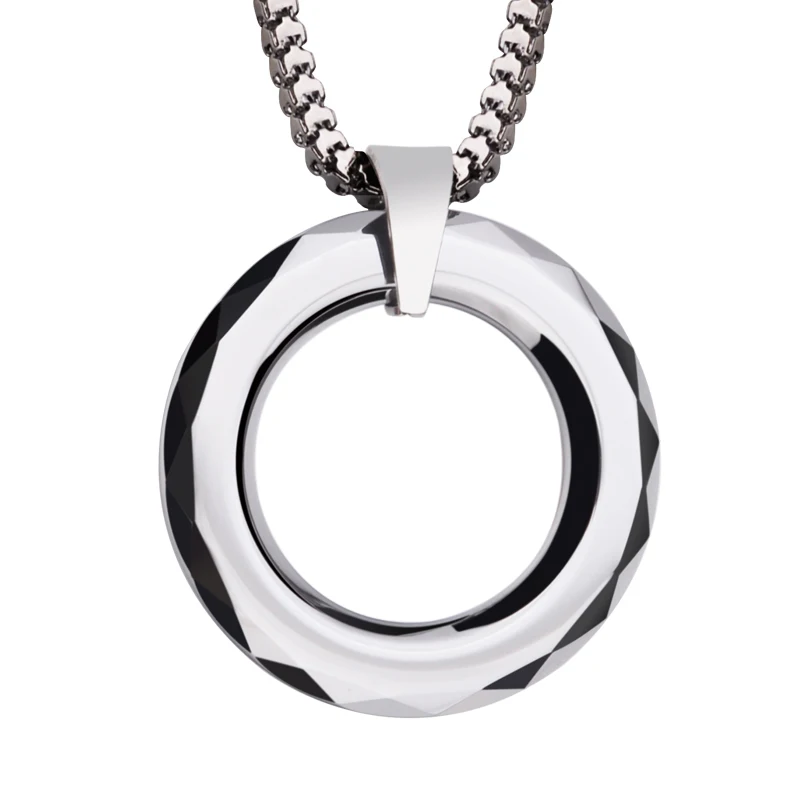 New Trendy Man's Fashion High Polsihed Tungsten Carbide Pendants
