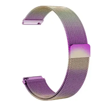

Mesh Magnetic Loop Stainless Steel Wristband for Samsung Galaxy Watch 46mm android watch Accessories fitness tracker