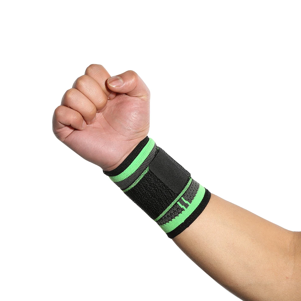 

Sports Fitness Weightlifting Wrapped Wrist Guard Basketball Volleyball Pressure Breathable Bandage Wrist Guards XL
