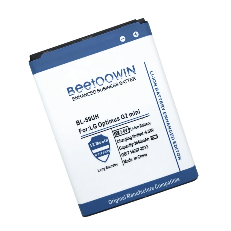 Beetowin 2440 мАч BL 59UH батарея высокого качества для LG G2 Mini D620 D410 L65 D285|battery for lg g2|battery