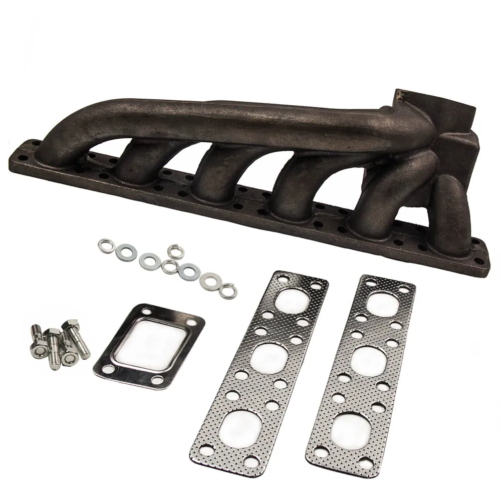 Чугунный коллектор выпускной для BMW E36 M3 I6 323i 323is T3 T4 94 1996 M50 M52 6 цилиндровый E34 520 525 320