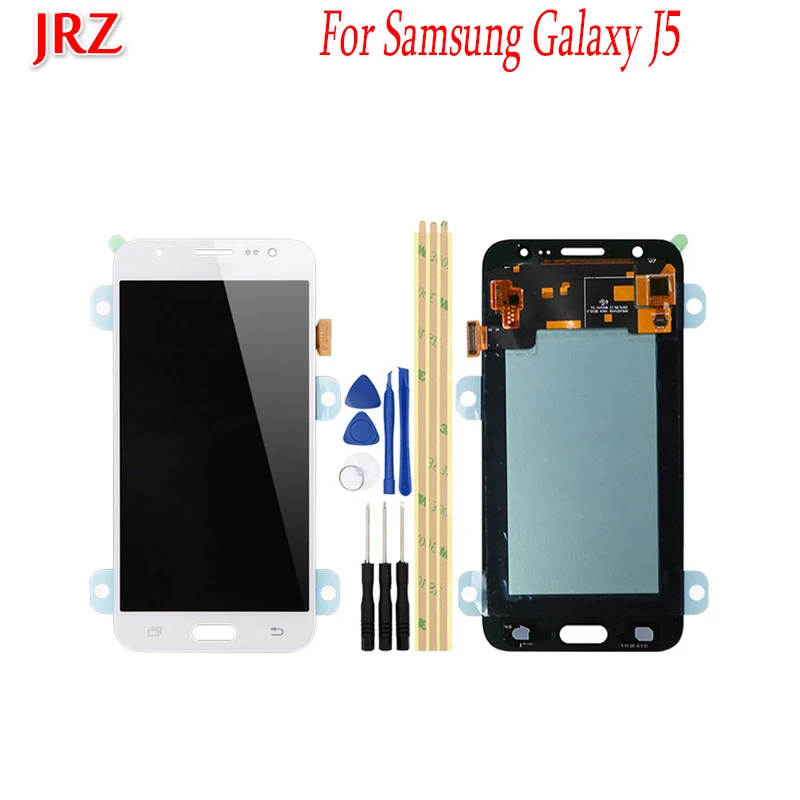 

OLED For Samsung Galaxy J5 2015 J500 J500F J500G J500Y J500M J500H LCD Display and Touch Screen 5.0''Screen Digitizer With Tools
