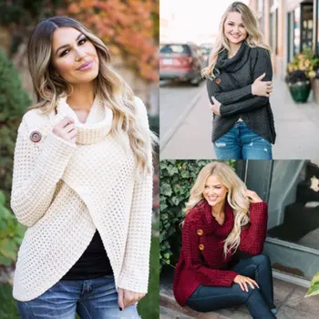 

arrival Women Tops Loose Knitted Batwing Long Sleeve Jumper Ladies Casual Knitwear Women's Tops
