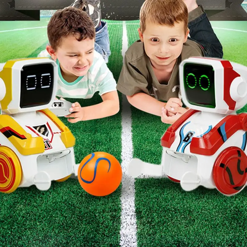 

Kicking Robot Puzzle Electric Interactive Remote Control Intelligent For Children Boys And Girls 2PCS