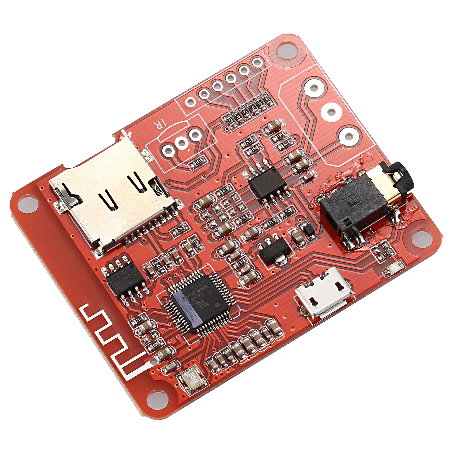 Bluetooth аудио приемник плата модуль USB TF MP3 WMA WAV FLAC декодер плеер|MP3-плееры| |