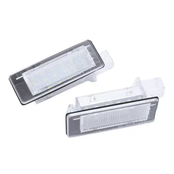 

DHBH-Car Led License Plate Lights Lamp For Renault Espace Mk4 Scenic Mk2 Laguna 2 Dacia Duster Lodgy Logan Mcv Iii