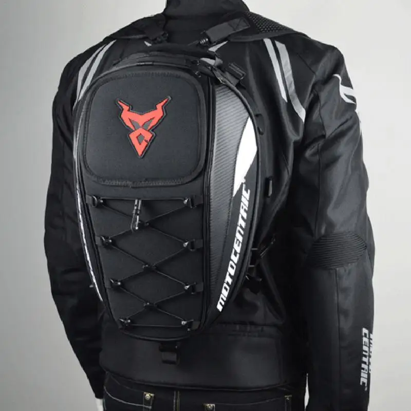 

Multi Patterns Waterproof Motorcycle Tail Bag Multi-functional Durable Rear Motorcycle Seat Bag High Capacity Rider Backpack