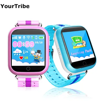 GPS Smart Watch Q750 Q100 Baby Smart Watch With 1.54inch Touch Screen SOS Call Location Device Tracker for Kid Safe PK Q50 Q90