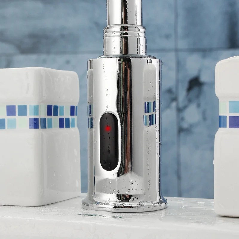  Electronic Automatic Sensor Control Infrared Kitchen Water Faucet Bathroom Modern Sink Tap Basin Se - 33013264111