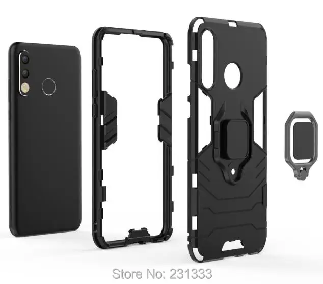 Жесткий Гибридный чехол C ku для Huawei NOVA 3 3I Enjoy 7 7S Y9 2019 ударопрочный с подставкой 1