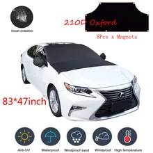 Авто лобовое стекло Снежная крышка Магнитный Водонепроницаемый Автомобильный Мороз солнцезащитный козырек