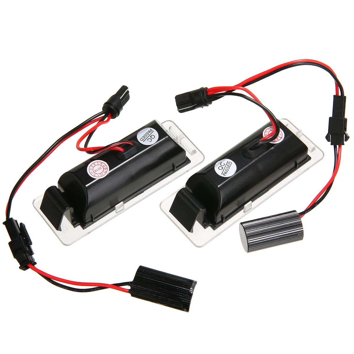 

For Cadillac CTS Wagon XTS SRX Buick Encore 2PCS White Super Bright Error Free License Plate Light Car Exterior Accessories