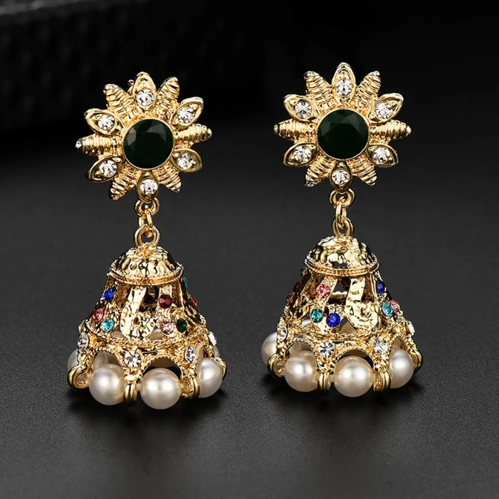 Brinco серьги античные Jhumki Jhumka висячие серьги этические племенные ювелирные изделия Ближний Восток Ретро Национальный стиль колокол