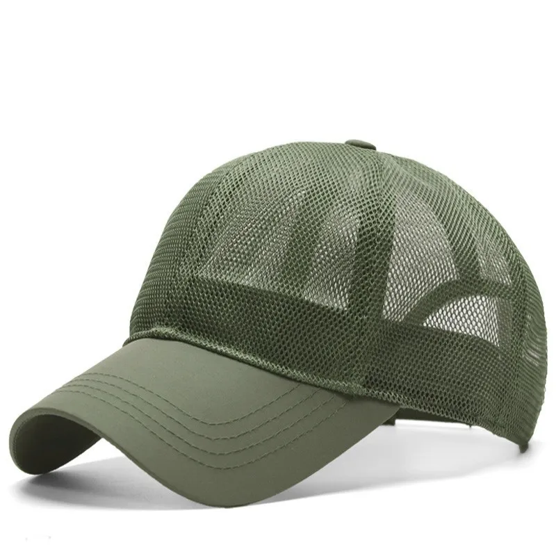 Baseball Caps Dad Outdoors Fishing Sun Cap Adult Sports Lady Summer Mesh Baseball Caps Man Big Size Snapback 55-60cm 60-65cm
